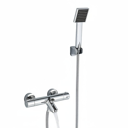 Mitigeur thermostatique bain-douche mural — Bec court