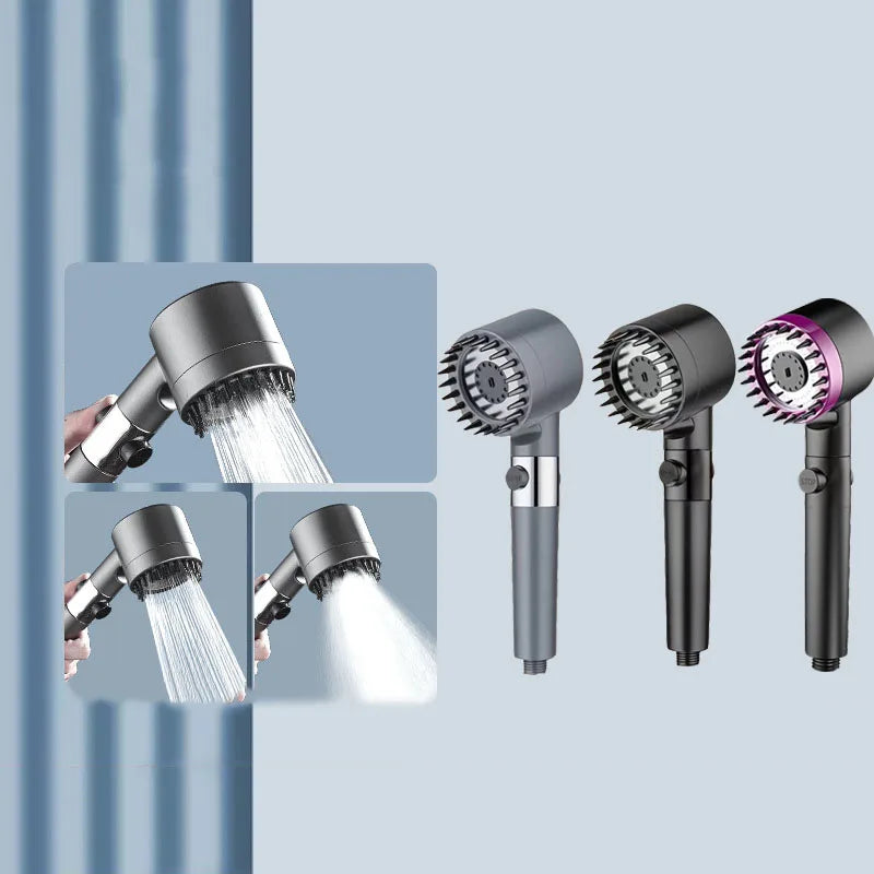 Pommeau de douche filtrant — haute pression, 3 jets