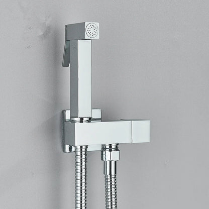 Robinet de bidet mural eau froide — laiton (douchette hygiénique WC)