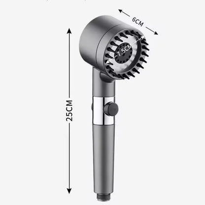 Pommeau de douche filtrant — haute pression, 3 jets
