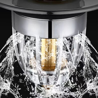 Bonde de lavabo clic-clac avec filtre anti-cheveux — universelle