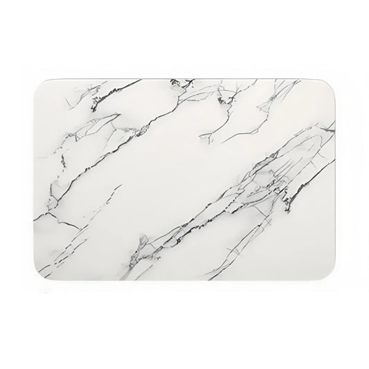 Tapis de bain en diatomite — Blanc